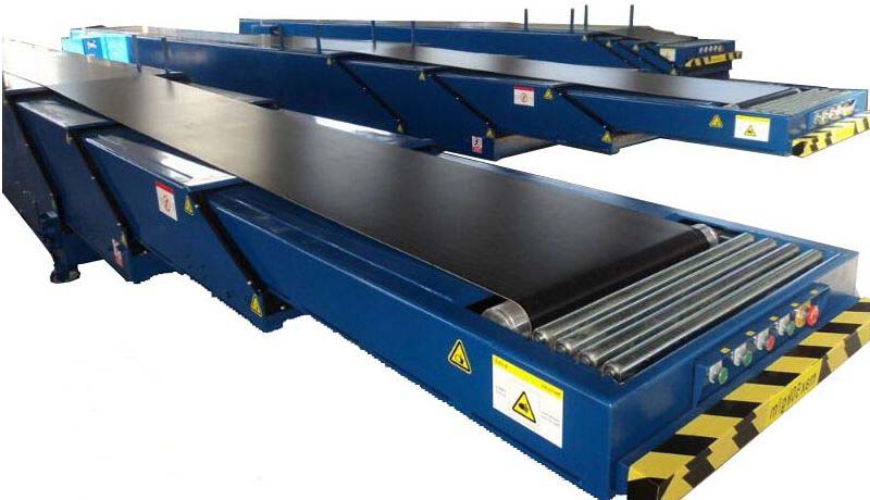 伸縮皮帶輸送機(jī)使用案列