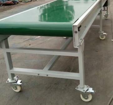 一臺常規使用的皮帶輸送機配置